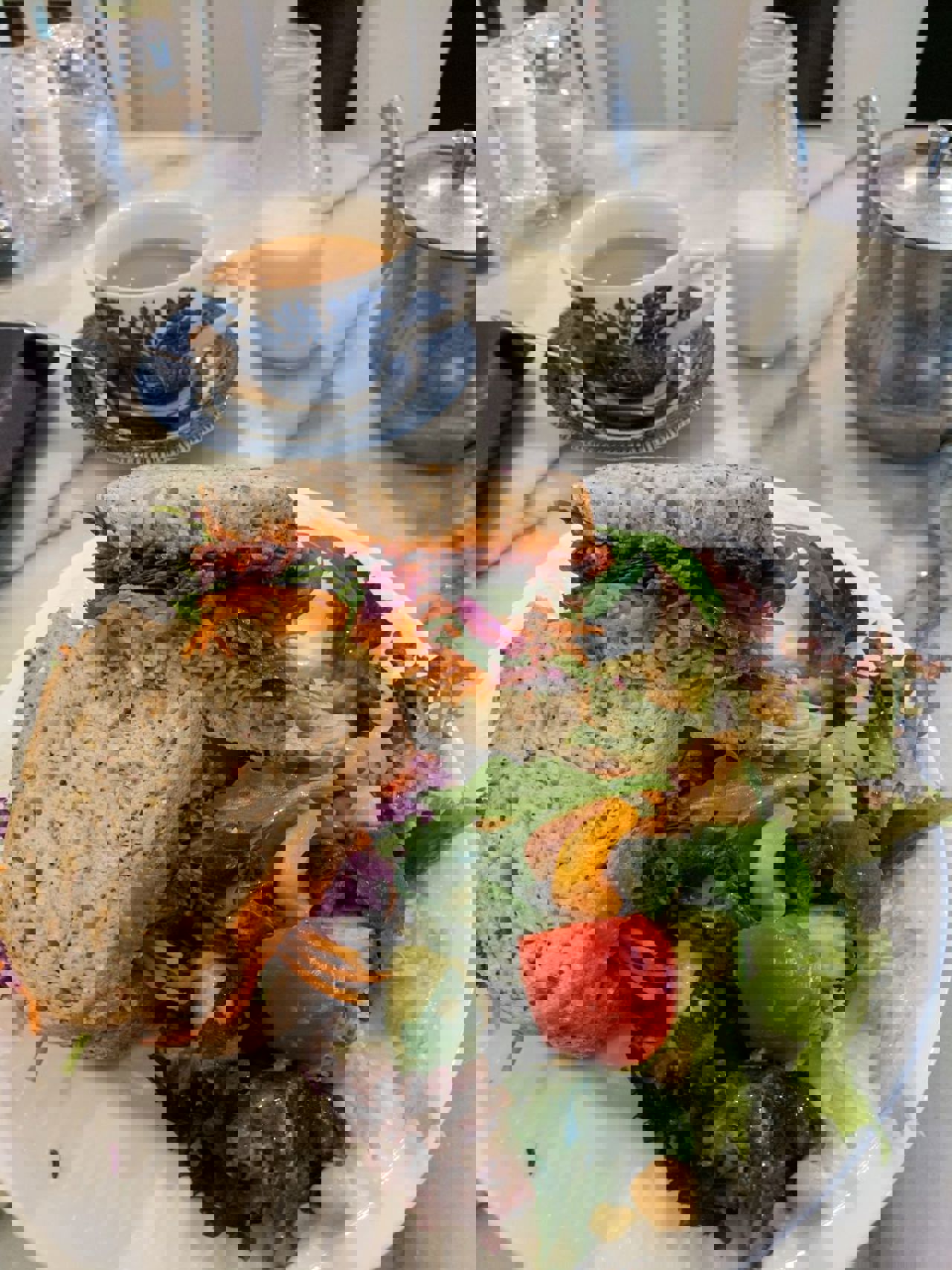 Rainbow Sandwich At Kitch