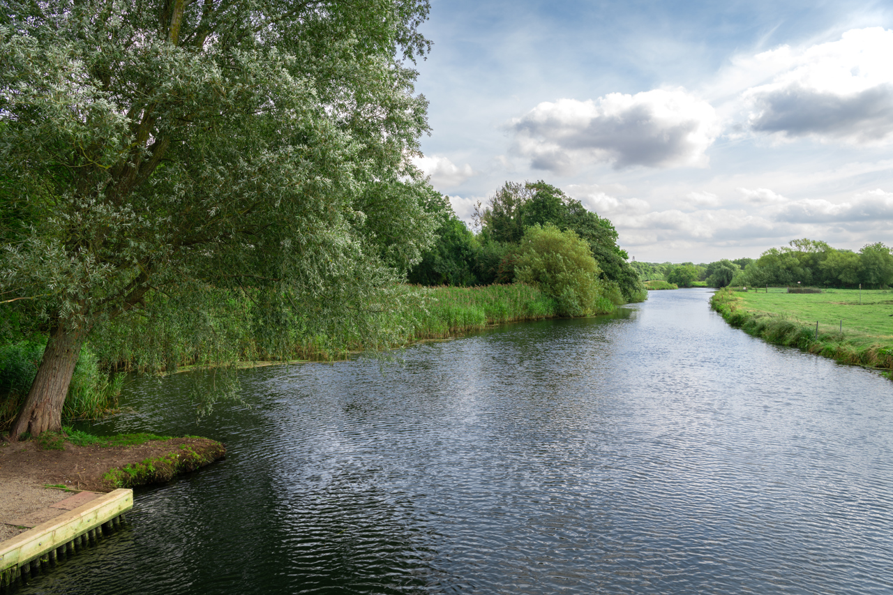 River Waveney. Uk