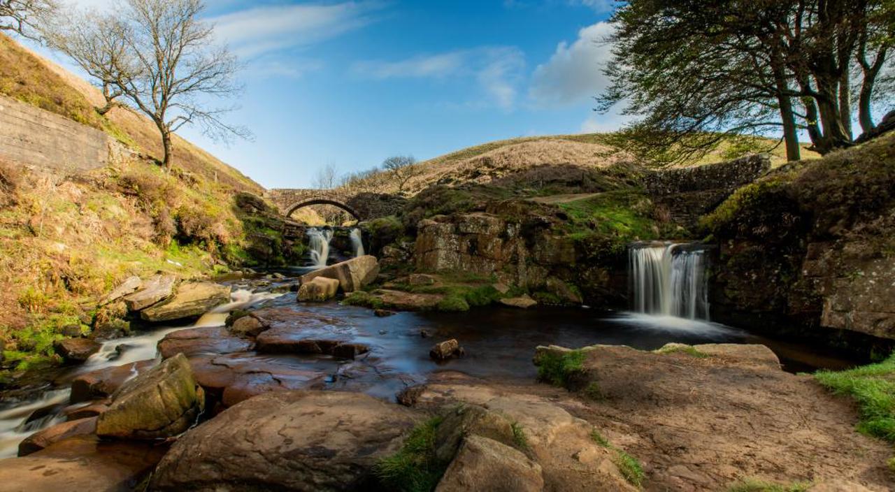 Three Shires Head Peak District