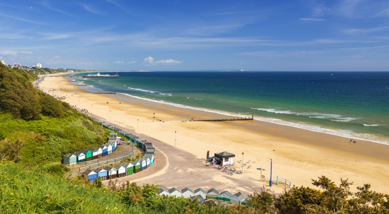 Bournemouth Beach Uk