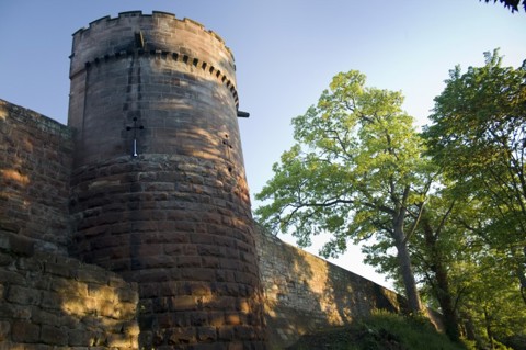 Chester City Walls Uk