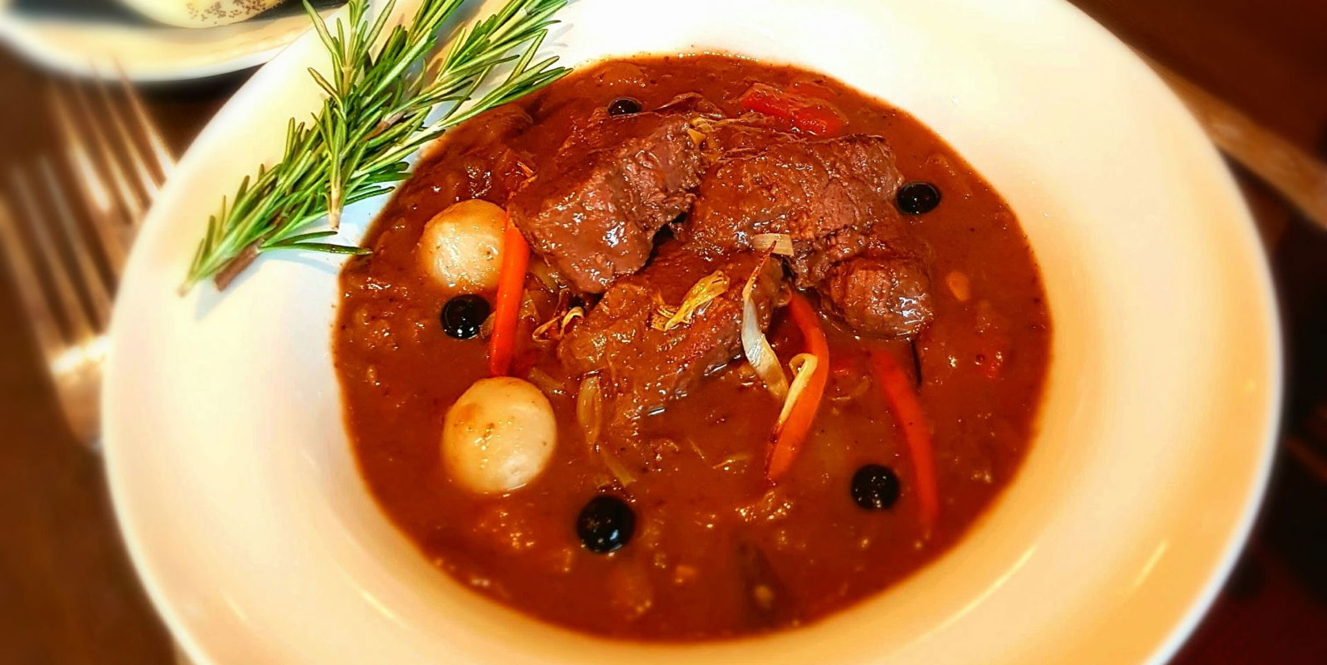 Venison Casserole with Guinness & Blackcurrants