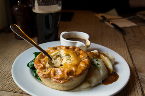 Classic British Pub Meal