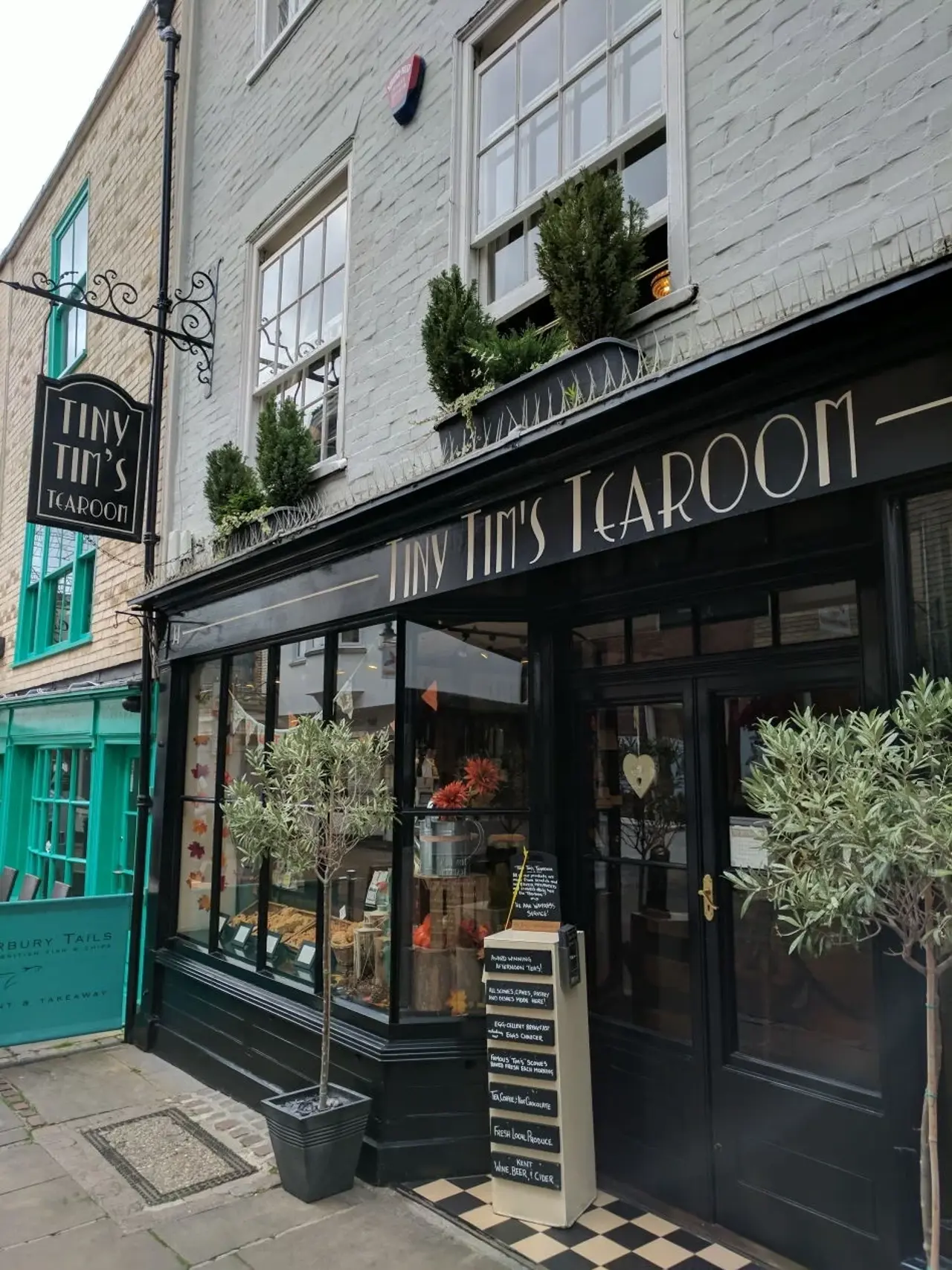Tiny Tims Tearooms Exterior